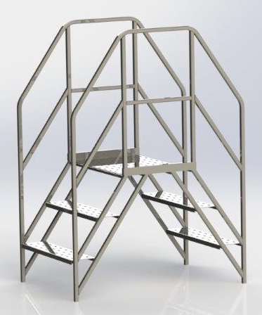 Clean Room Crossover Ladder